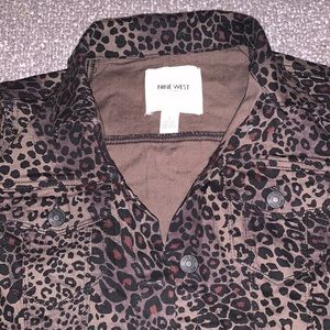 Nine West cheetah jacket
